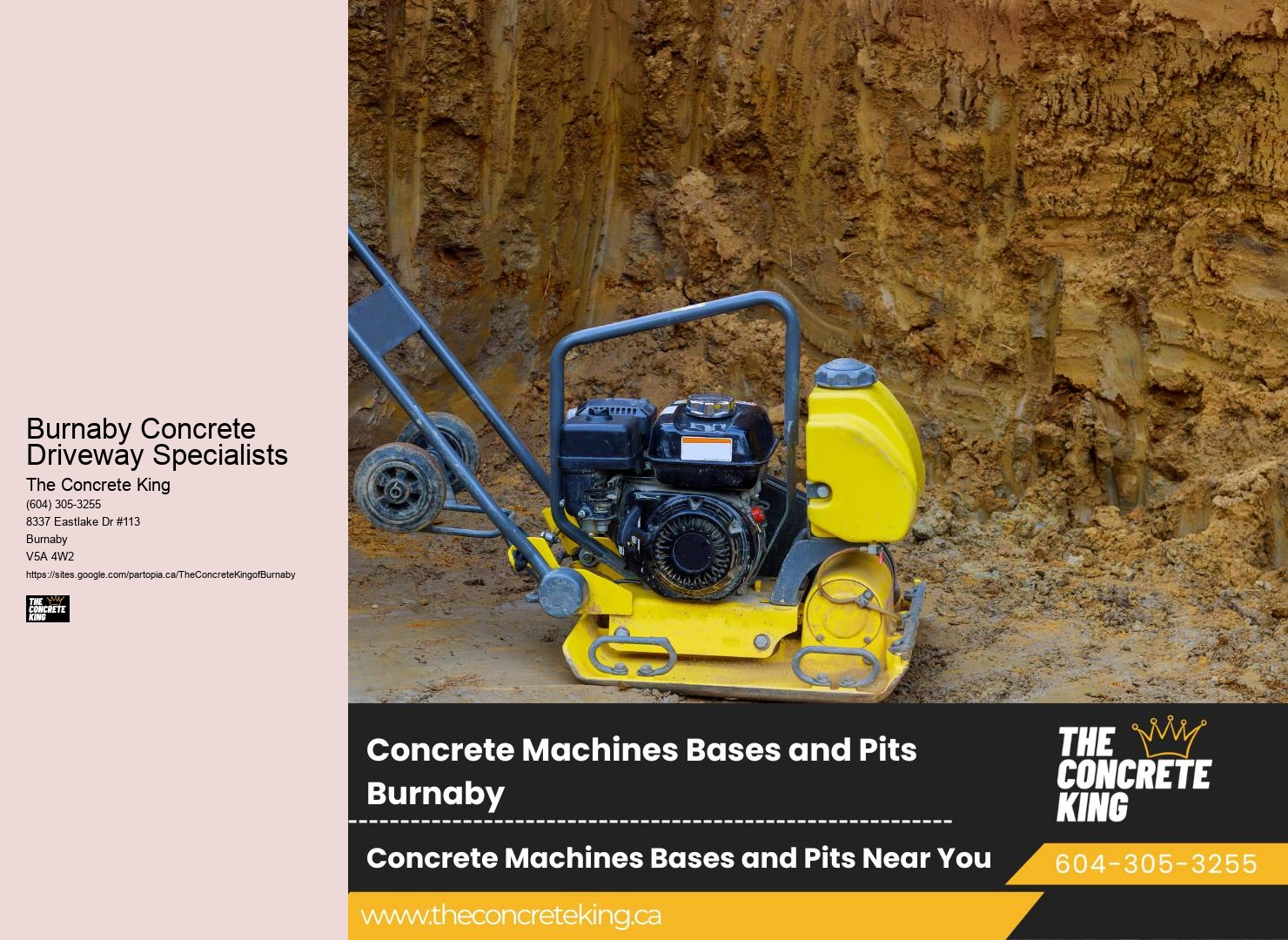 Concrete Driveway Replacement Service Burnaby Concrete Driveway Specialists