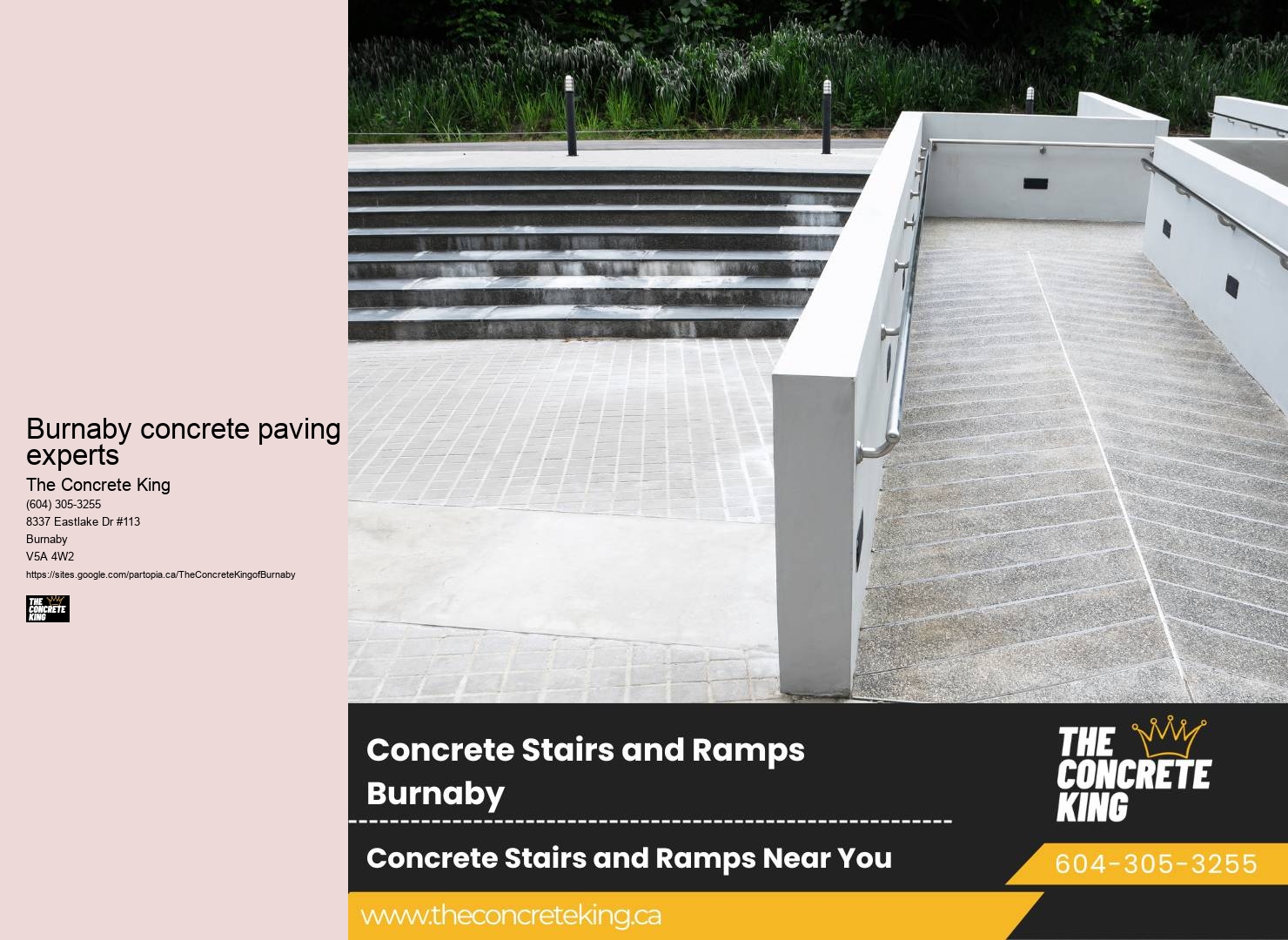 Burnaby concrete paving experts Driveway Concrete Replacement Services