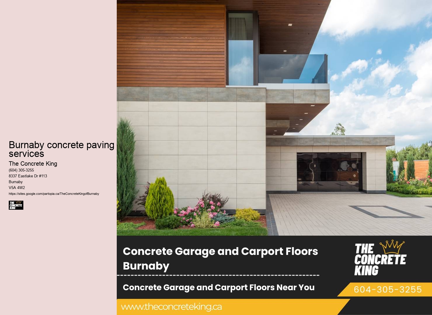 Sustainable Driveway Options Burnaby concrete paving services