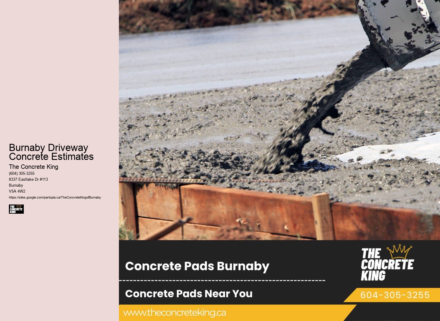 Burnaby Driveway Concrete Estimates driveway repair tips
