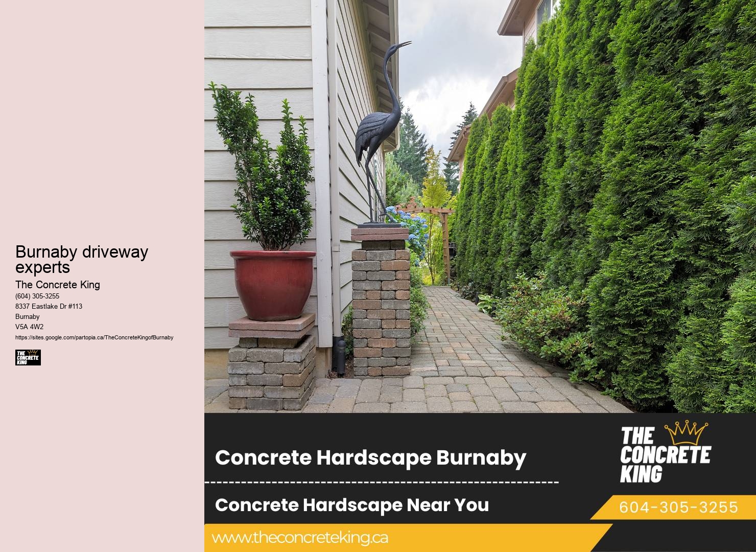 Best concrete driveway Burnaby driveway experts