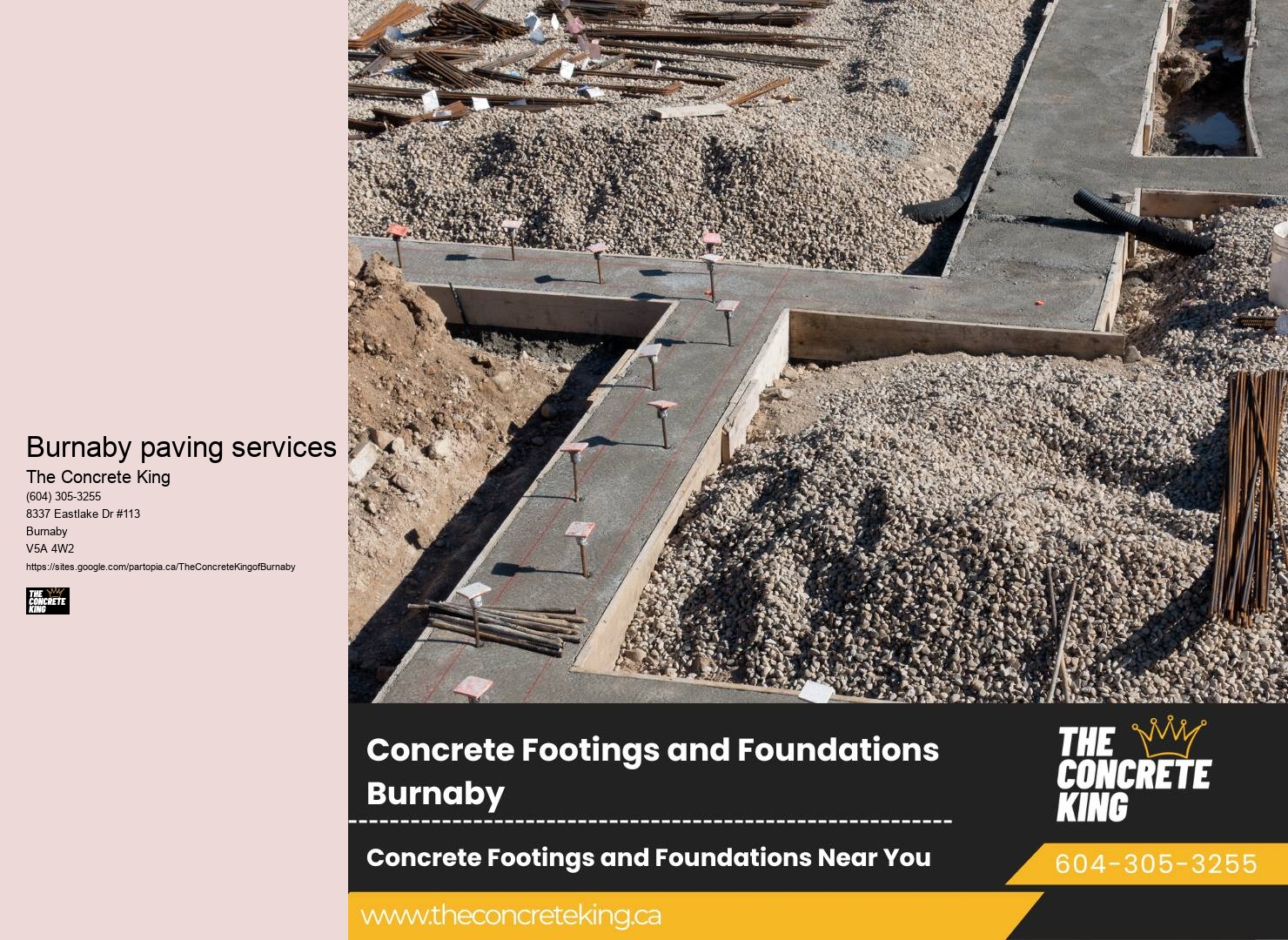 Burnaby paving services driveway grading