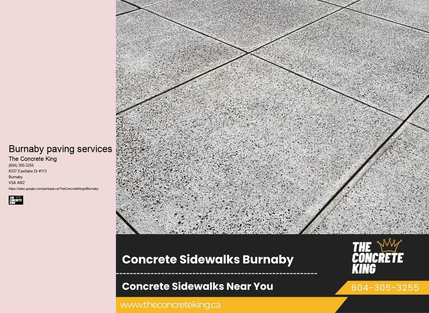 Burnaby paving services driveway paving experts