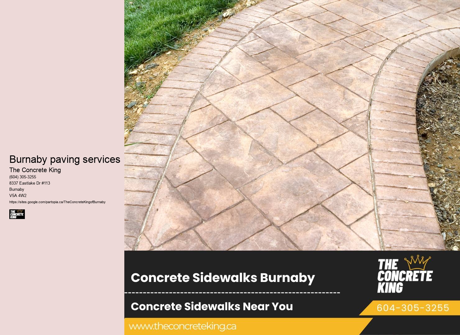 Best driveway replacement Burnaby paving services