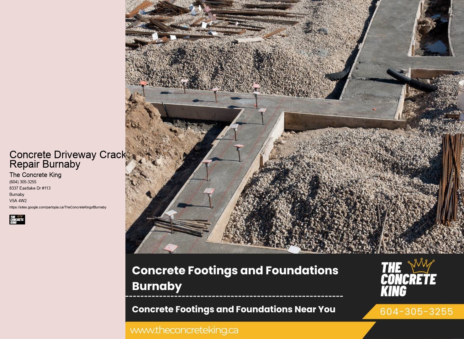 Driveway Concrete Companies Concrete Driveway Crack Repair Burnaby
