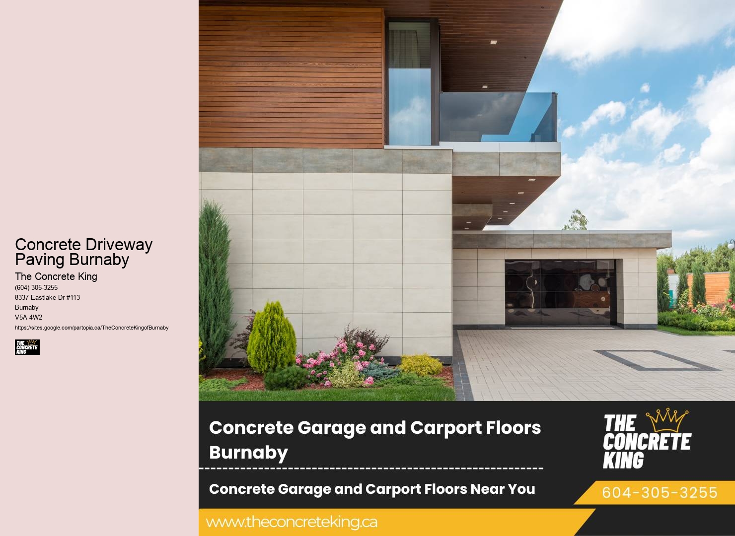 Driveway repair specialists Concrete Driveway Paving Burnaby