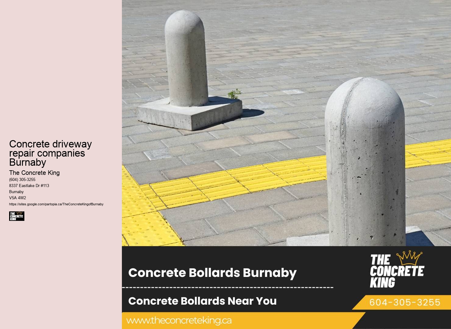 Driveway Contractors Concrete driveway repair companies Burnaby
