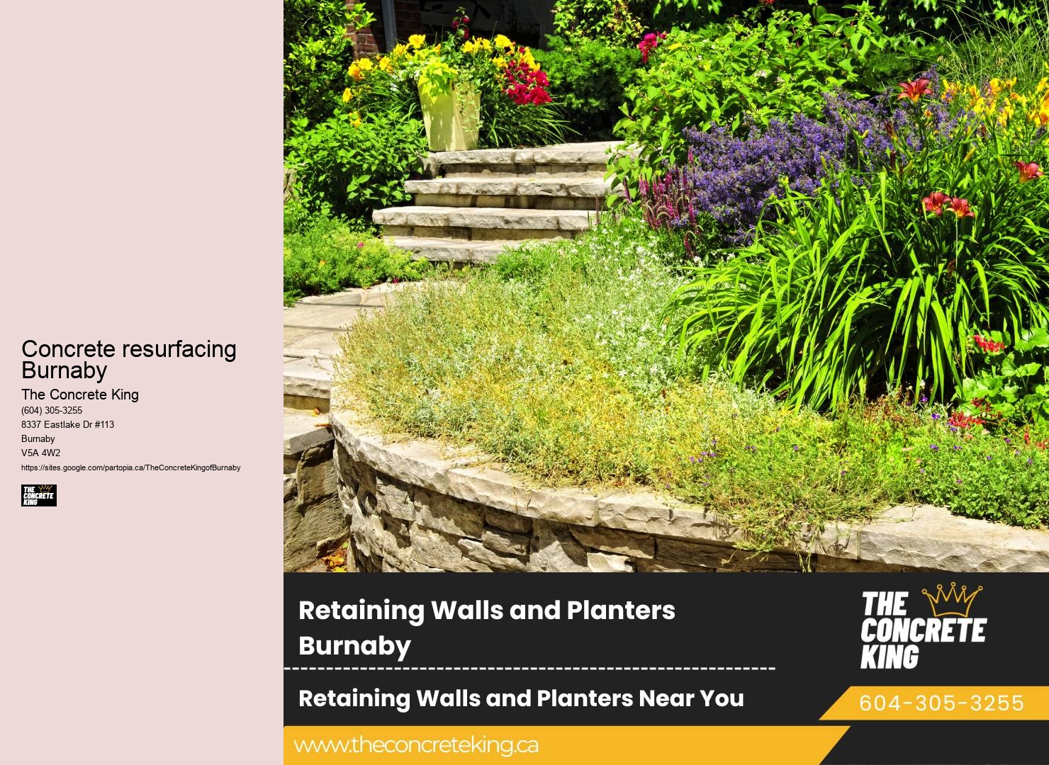 Flagstone Driveways Concrete resurfacing Burnaby
