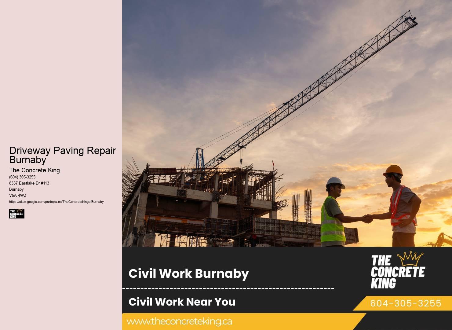 Driveway Removal Services Driveway Paving Repair Burnaby