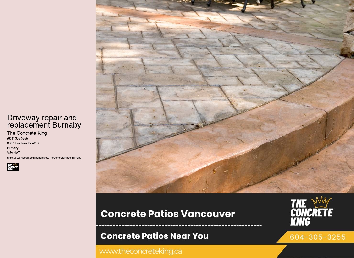 Driveway Paving Replacement Driveway repair and replacement Burnaby