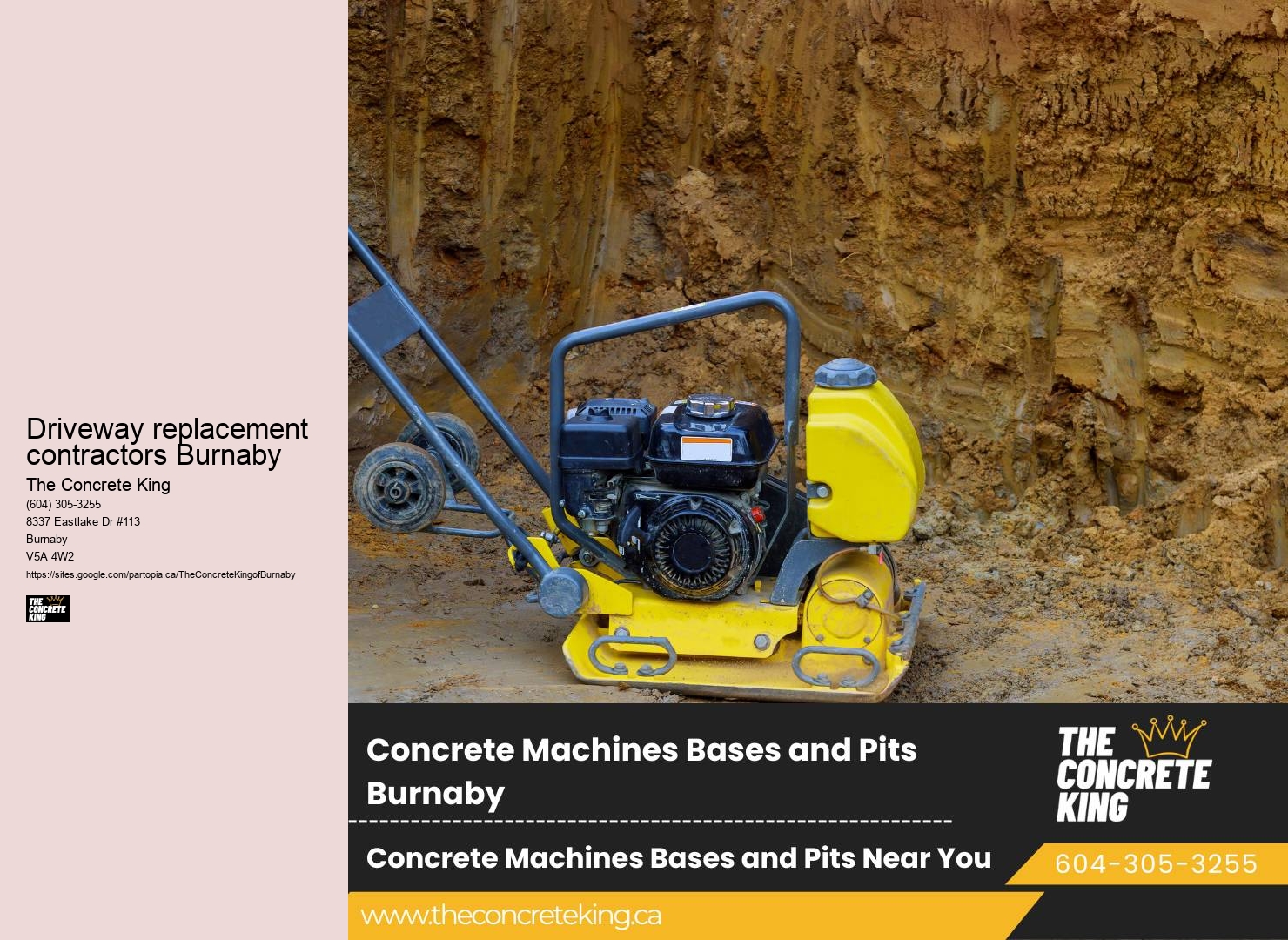 Concrete Resurfacing Contractors Driveway replacement contractors Burnaby