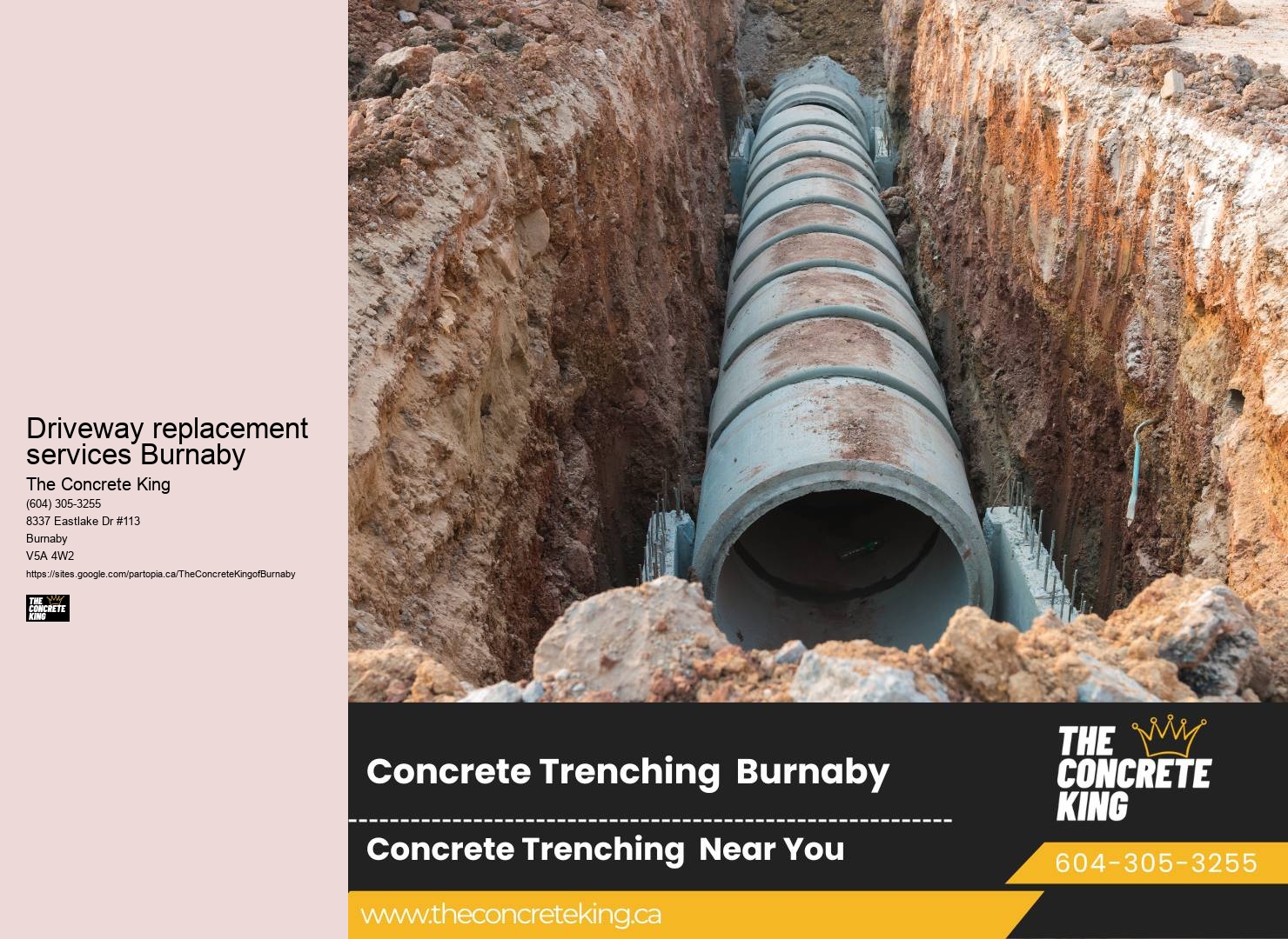 Concrete Driveway Quotes Driveway replacement services Burnaby
