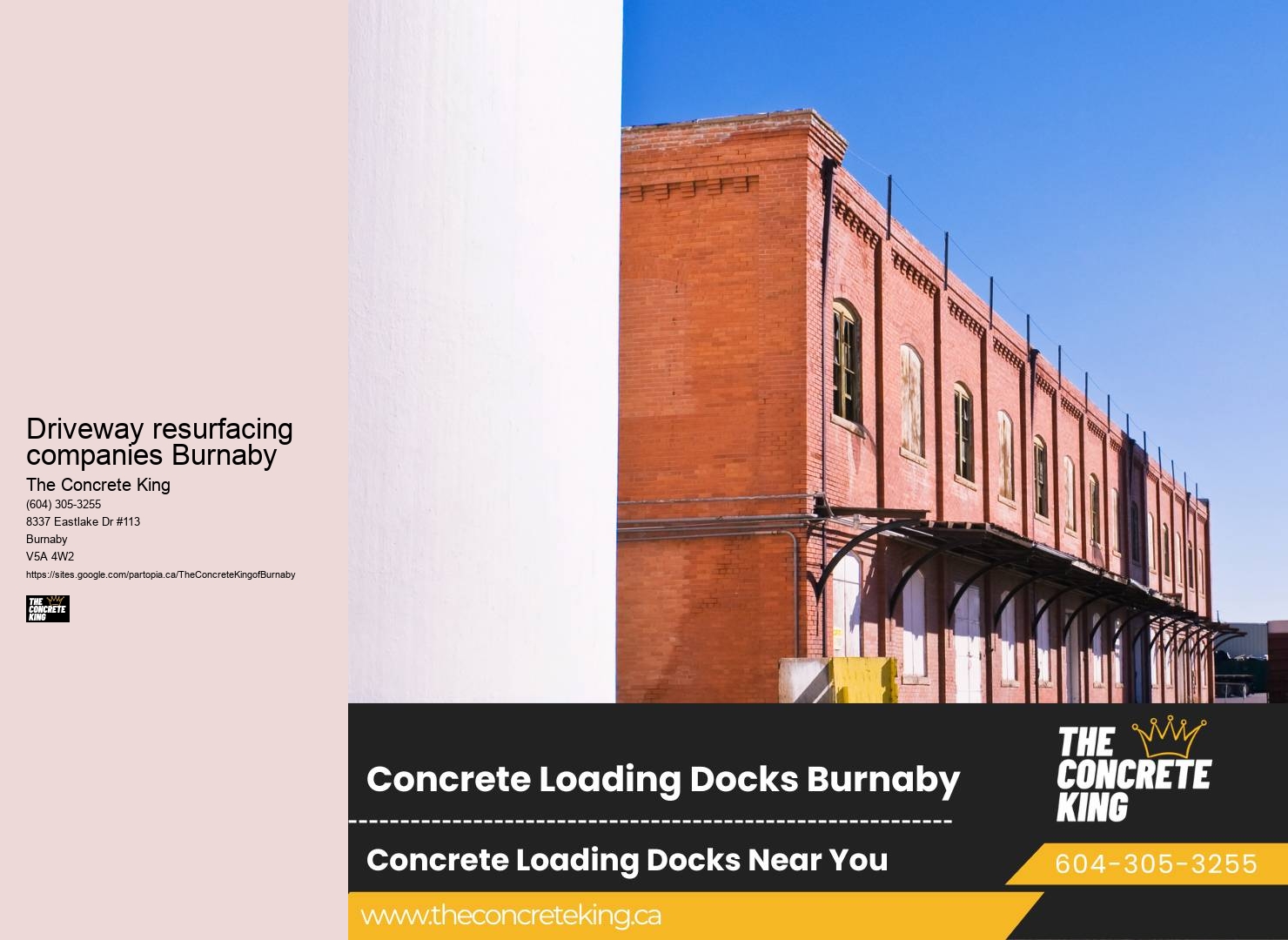 Driveway resurfacing companies Burnaby Driveway Concrete Resurfacing Experts