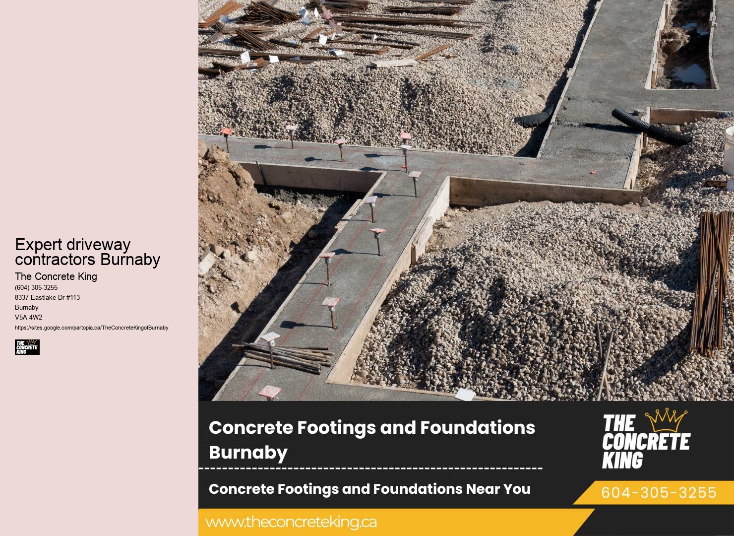 Professional Concrete Driveway Contractors Expert driveway contractors Burnaby BC