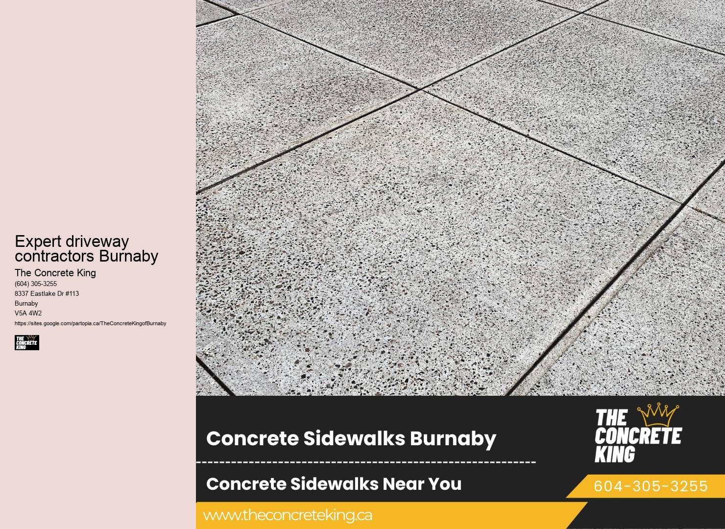 Top Driveway Concrete Repair Expert driveway contractors Burnaby