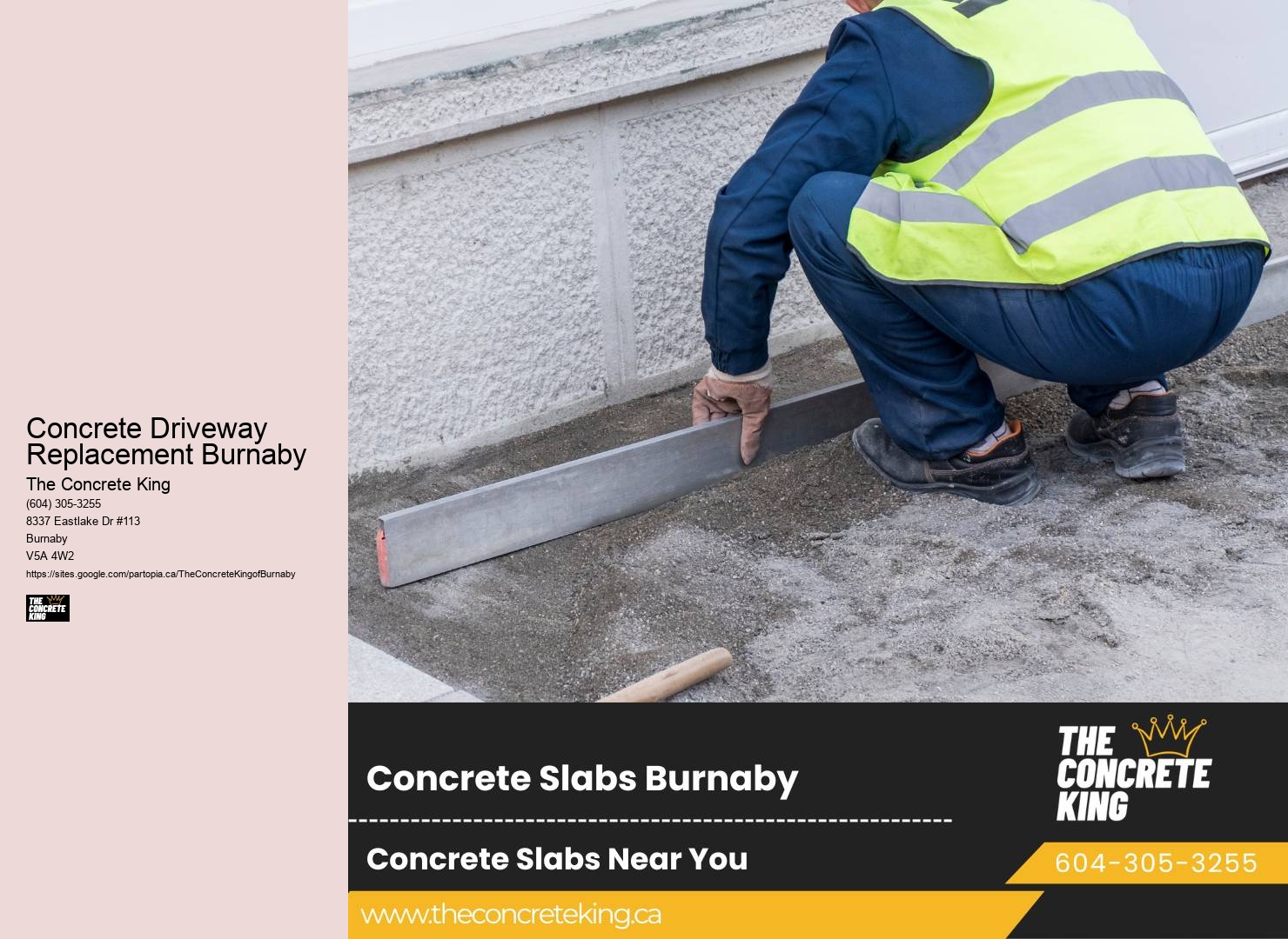 Driveway Resurfacing Services Concrete Driveway Replacement Burnaby BC